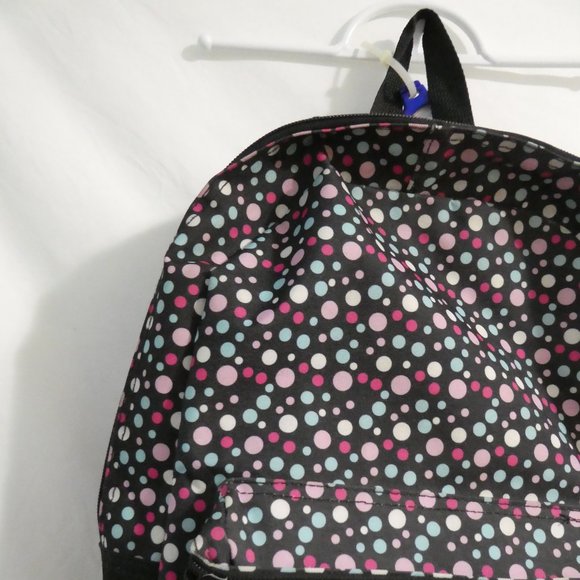 IMPACT, Distributed By Holiday Group, colorful polka dot print backpack, GUC - Picture 3 of 13